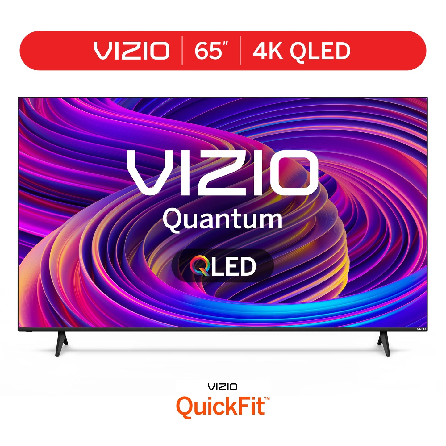 65” Quantum 4K QLED Smart TV and 5.1 Soundbar SE with Dolby Atmos