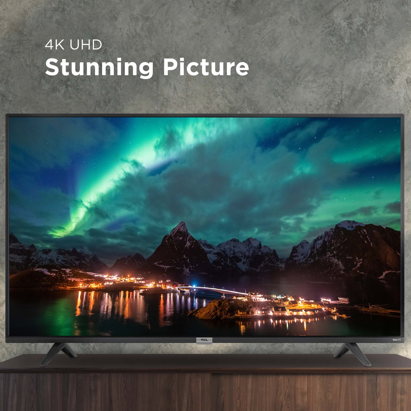 50" Class 4-Series 4K UHD HDR Roku Smart TV – 50S435