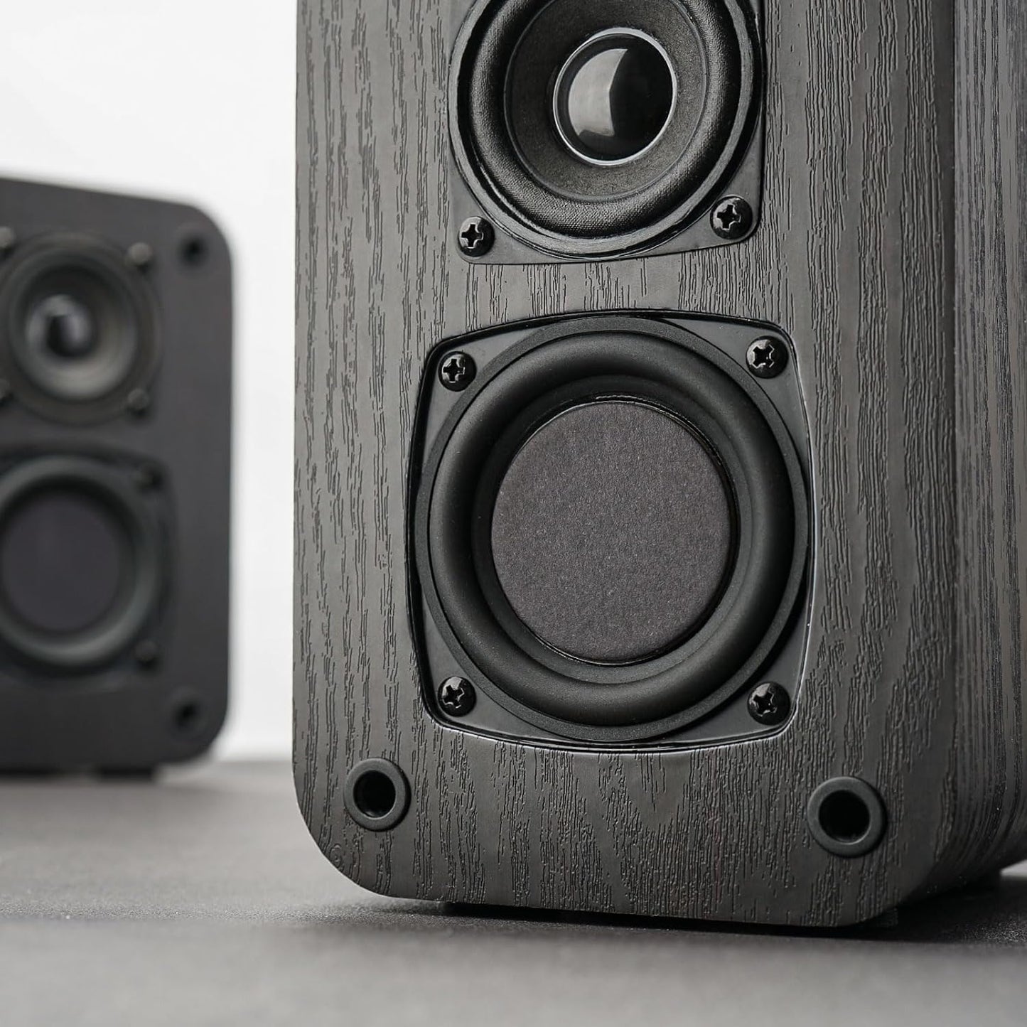 Passive Bookshelf Speakers for Home Theater Surround Sound, Home Desktop Stereo