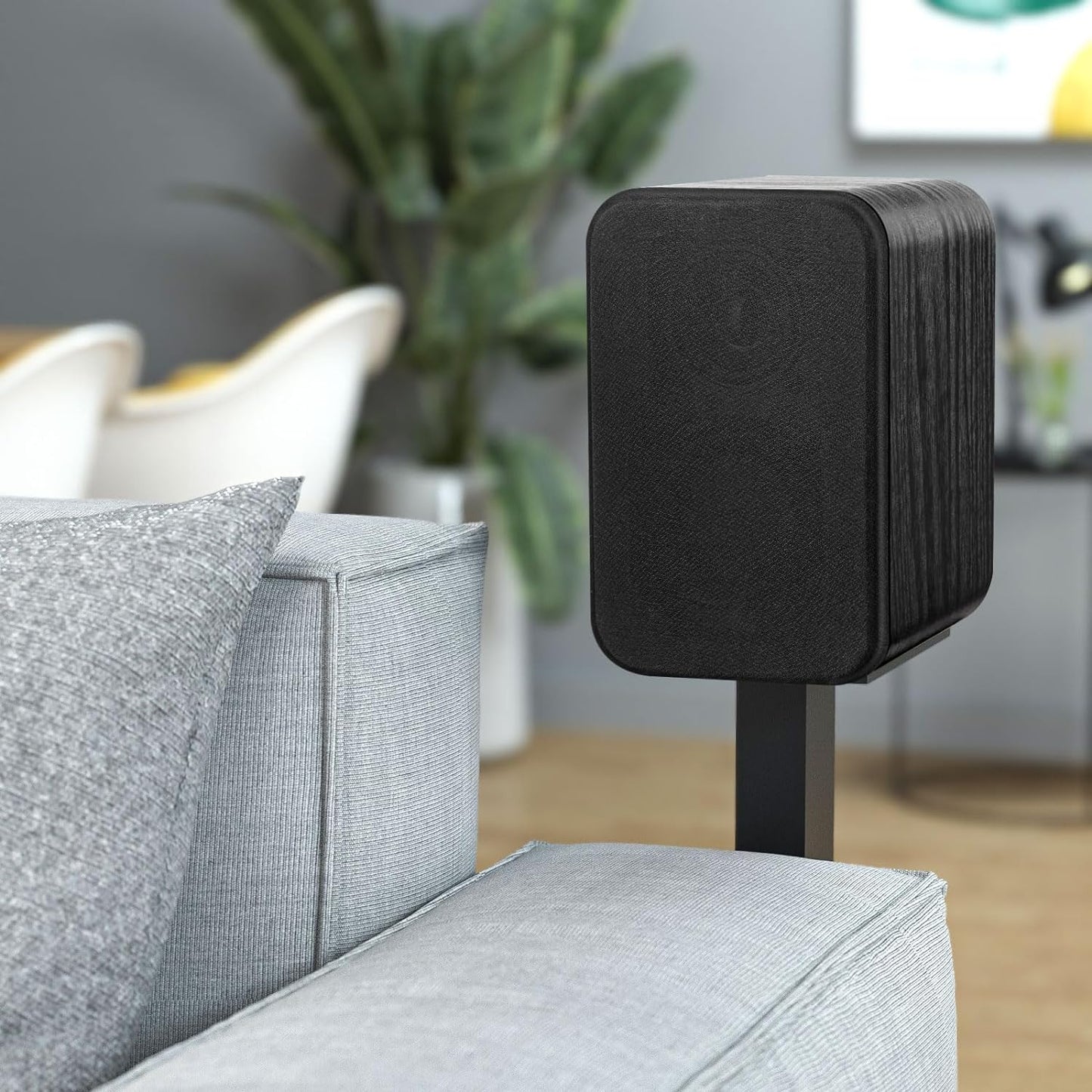 Passive Bookshelf Speakers for Home Theater Surround Sound, Home Desktop Stereo