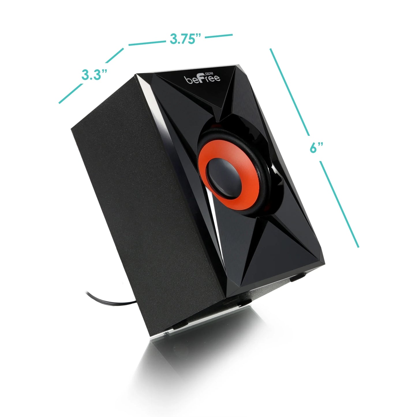 5.1 Channel Bluetooth Surround Sound Speaker System in Orange
