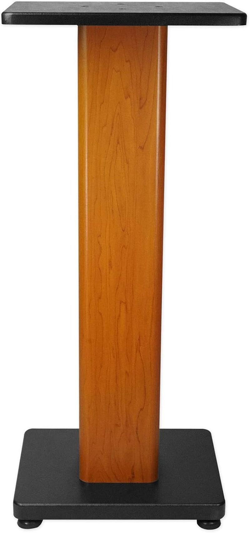 28" 2-Tone Bookshelf Speaker Stands Surround Sound Home Theater (RHT28C)