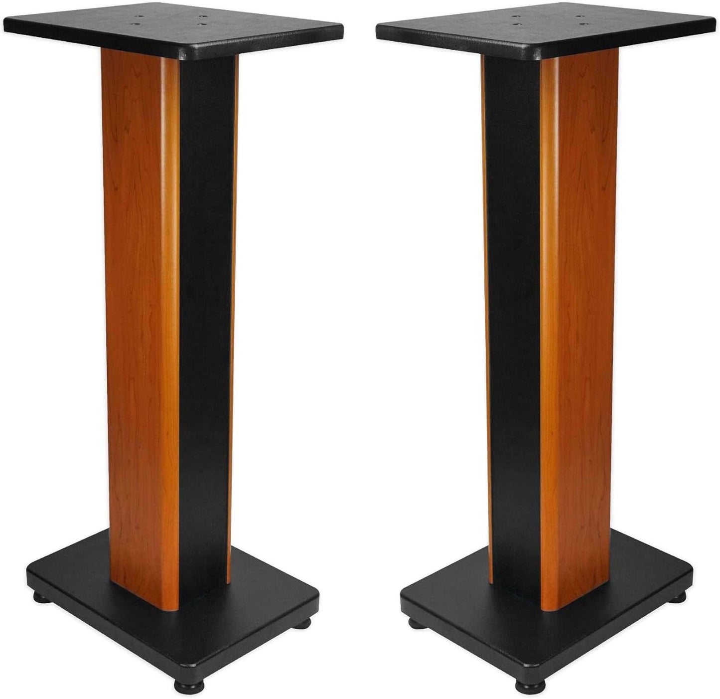 28" 2-Tone Bookshelf Speaker Stands Surround Sound Home Theater (RHT28C)