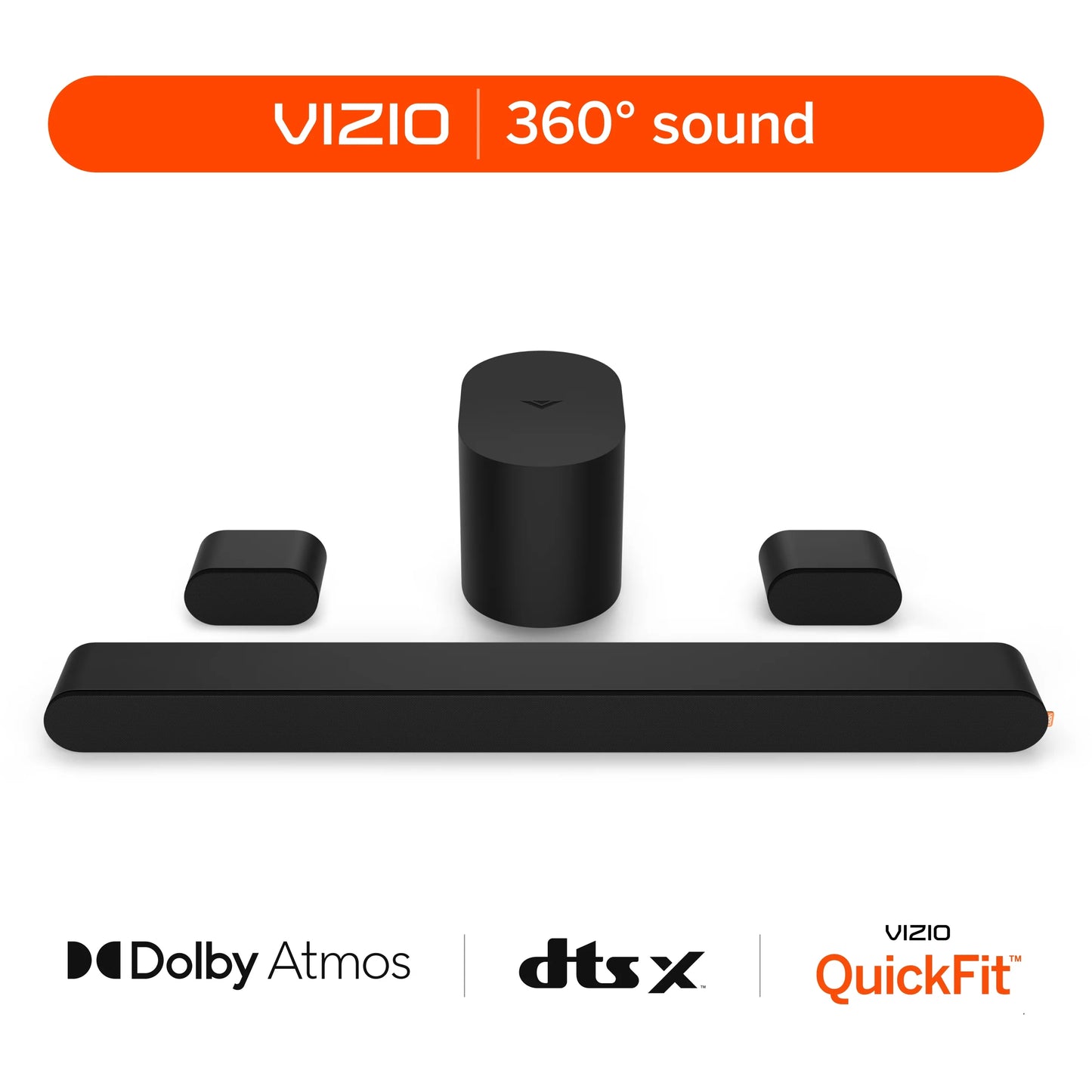 65” Quantum 4K QLED Smart TV and 5.1 Soundbar SE with Dolby Atmos