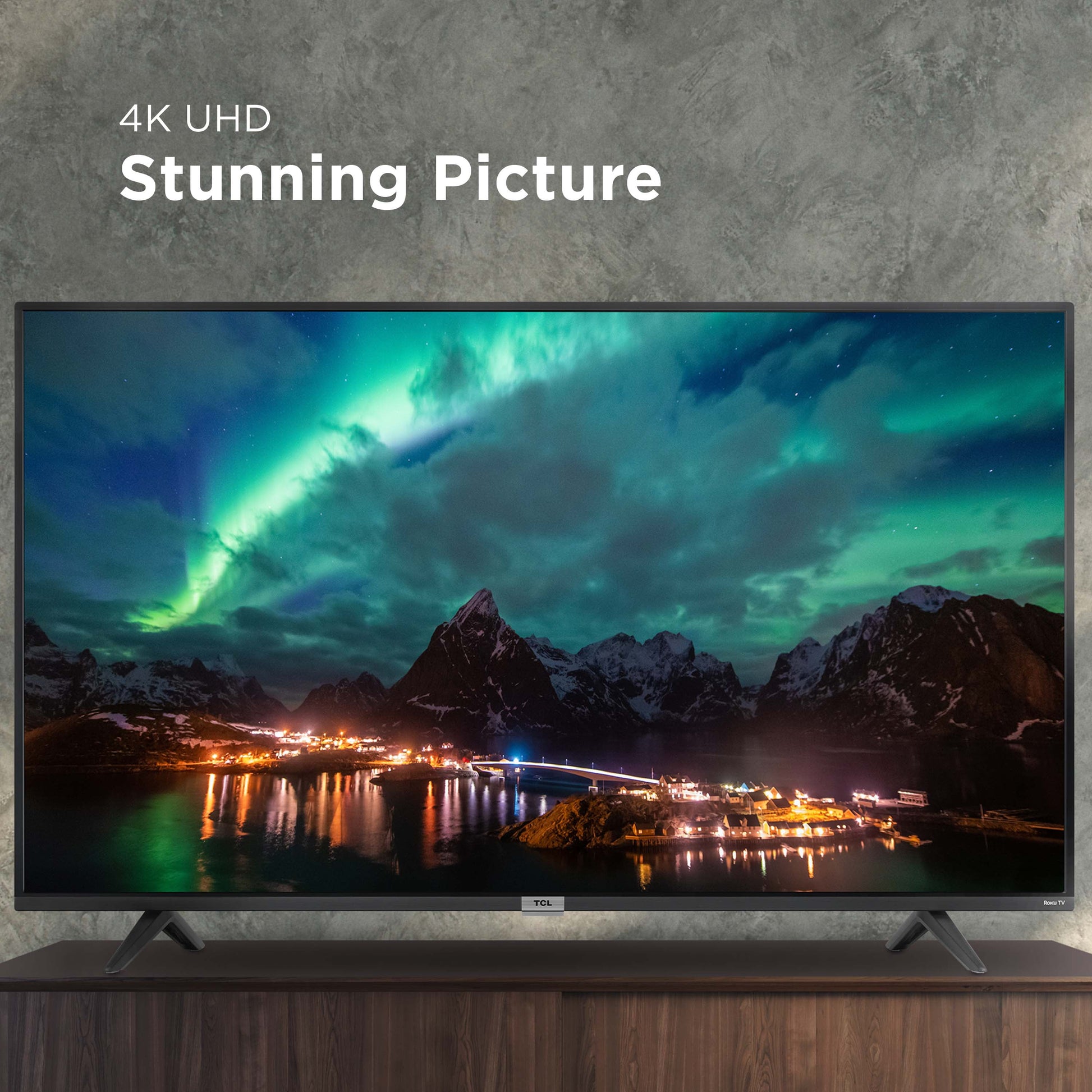 50" Class 4-Series 4K UHD HDR Roku Smart TV – 50S435