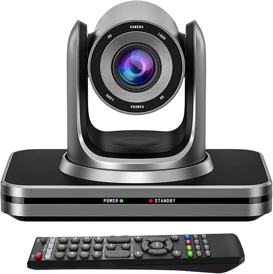 HD 1080P USB PTZ Video Conference Camera,3X Zoom,Conference Room Camera System Live Streaming