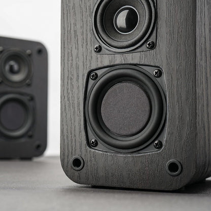 Passive Bookshelf Speakers for Home Theater Surround Sound, Home Desktop Stereo