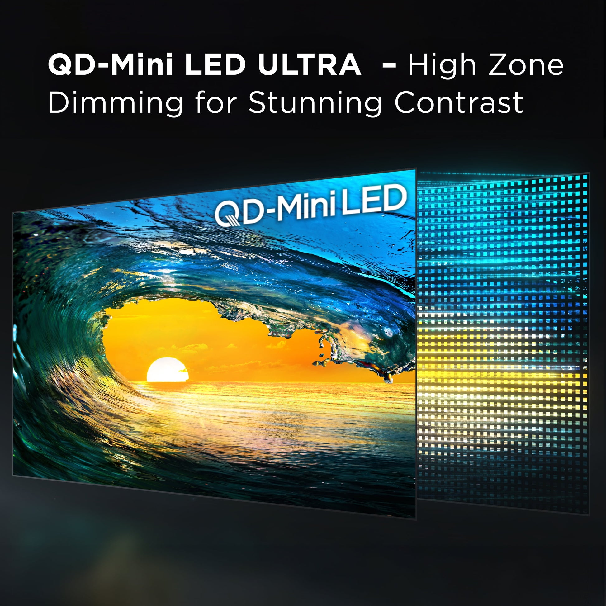 75” Class QM8 (75QM851G) 4K UHD HDR QD Mini-Led Smart TV with Google TV (NEW 2024)