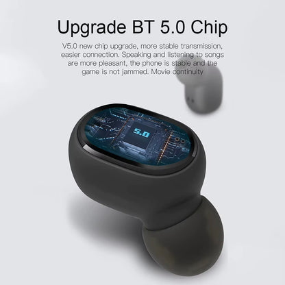 New E6S Wireless Earbuds Bluetooth Headphones Stereo Surround Sound Waterproof Noise Cancellation Earphone for Huawei Xiaomi