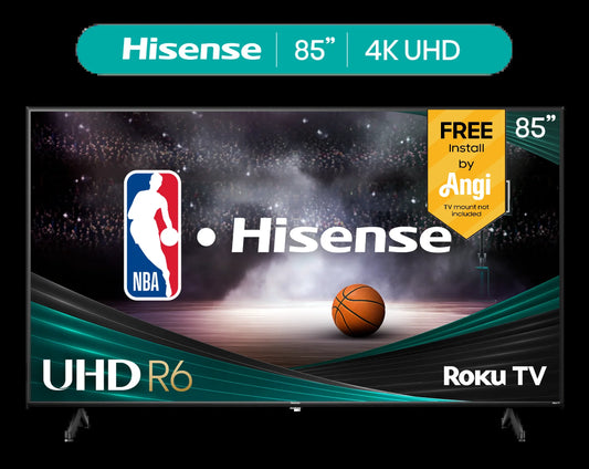 85" Class 4K UHD LED LCD Roku Smart TV HDR R6 Series 85R6E4