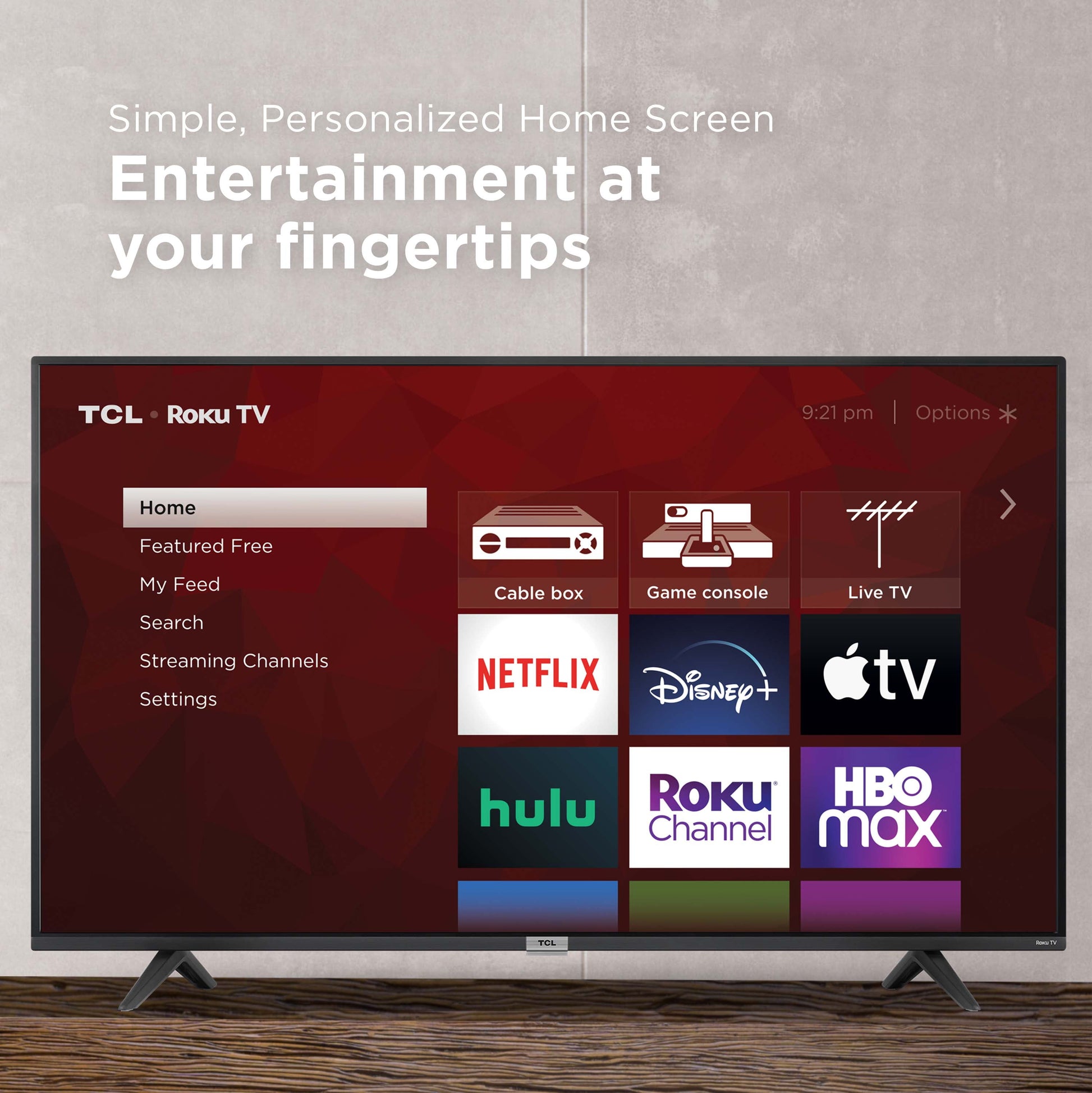 50" Class 4-Series 4K UHD HDR Roku Smart TV – 50S435