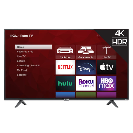 50" Class 4-Series 4K UHD HDR Roku Smart TV – 50S435