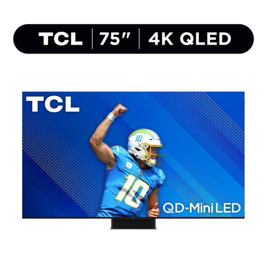 75” Class QM8 (75QM851G) 4K UHD HDR QD Mini-Led Smart TV with Google TV (NEW 2024)