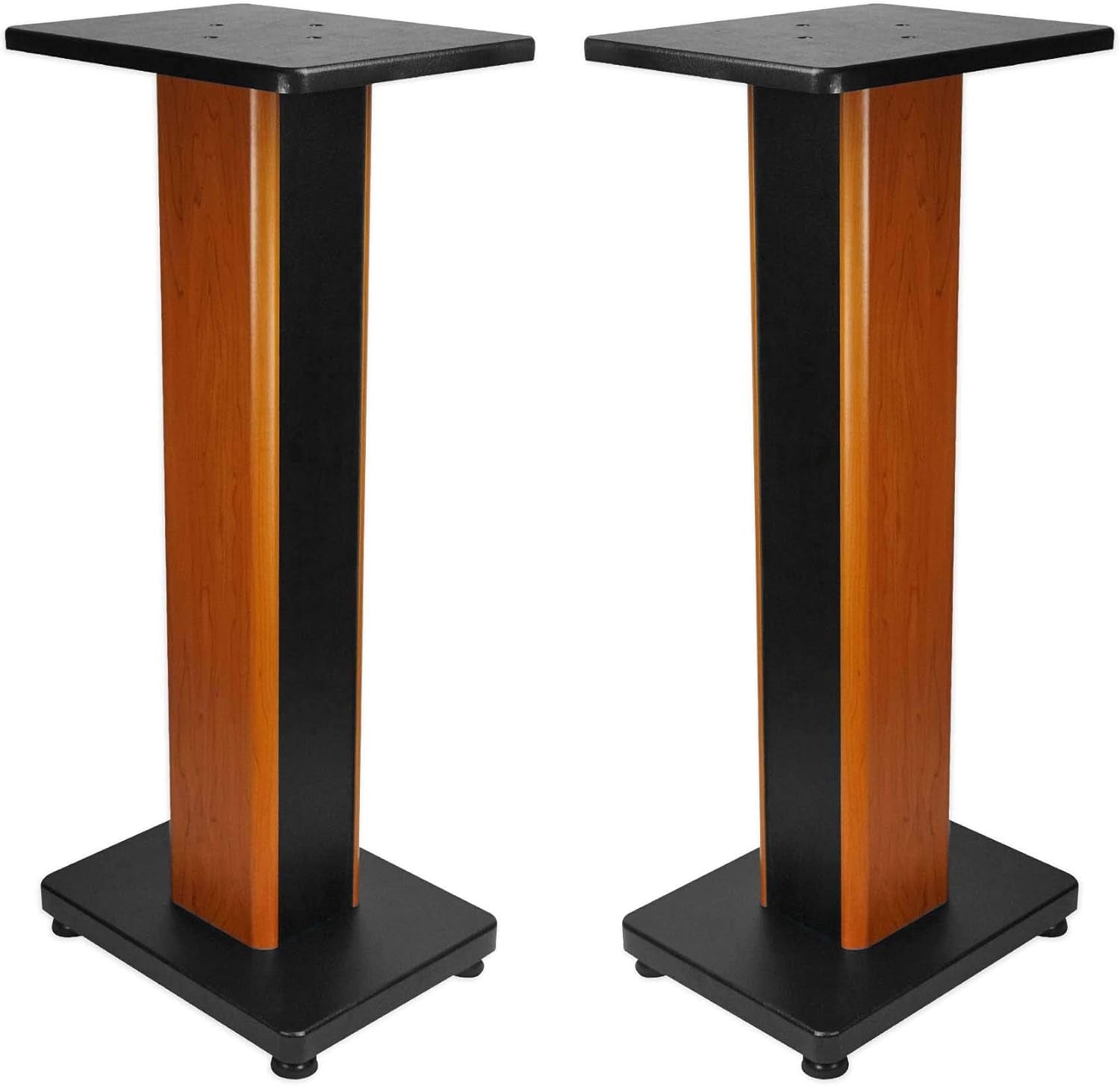28" 2-Tone Bookshelf Speaker Stands Surround Sound Home Theater (RHT28C)