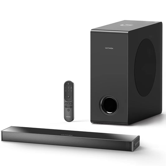 160W TV Soundbar 2.1 Bluetooth Speaker 5.3 Home Theater Sound System 3D Surround Sound Bar Subwoofer Bluetooth Speakers