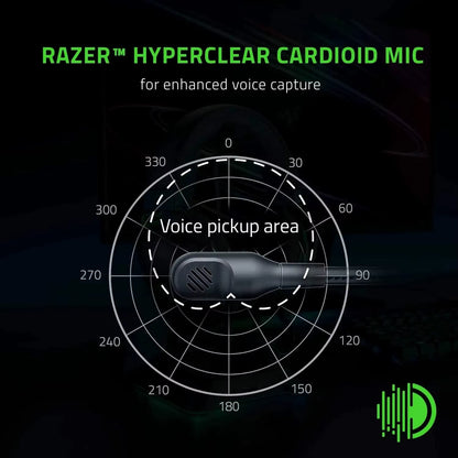 Blackshark V2 X Wired Esports Headset Advanced Passive Noise Cancellation, 7.1 Surround Sound, Hyperclear Cardioid Mic