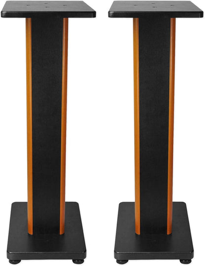 28" 2-Tone Bookshelf Speaker Stands Surround Sound Home Theater (RHT28C)